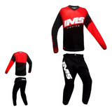 Conjunto Ims Mx Calça E Camisa Roupa Motocross Trilha Enduro