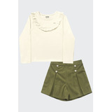 Conjunto Infanti Menina Com