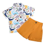 Conjunto Infantil Bebe Camisa