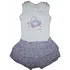 Conjunto Infantil Bebê Short Saia + Body