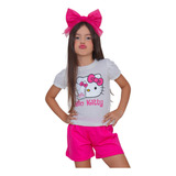 Conjunto Infantil Blogueira Short