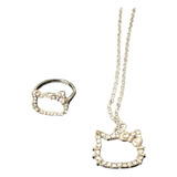 Conjunto Infantil Colar Anel