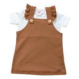 Conjunto Infantil Com Salopete