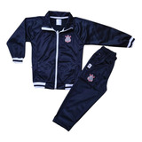 Conjunto Infantil Corinthians Agasalho