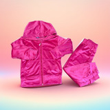 Conjunto Infantil De Plush Inverno 2025 Menina 1 A 3 Anos