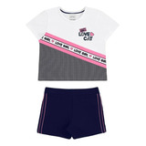 Conjunto Infantil Feminino Blusa