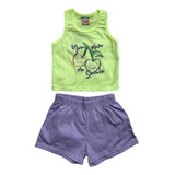 Conjunto Infantil Feminino Tam