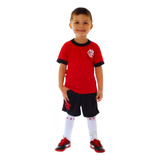 Conjunto Infantil Flamengo Uniforme