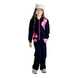 Conjunto Infantil Flores Metalizadas