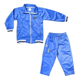 Conjunto Infantil Grêmio Agasalho Jaqueta E Calça Azul