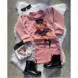 Conjunto Infantil Inverno Saia