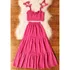 Conjunto Infantil Juvenil Saia Longa Cropped Festa Meninas