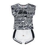 Conjunto Infantil Lilica Ripilica Blusa + Short - Tam. 6