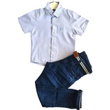 Conjunto Infantil Masculino Camisa