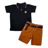 Conjunto Infantil Masculino Camisa