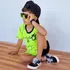 Conjunto Infantil Masculino Dry Fit Kit Camiseta + Bermuda