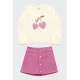 Conjunto Infantil Menina Blusa