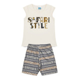 Conjunto Infantil Menina Cotton
