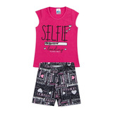 Conjunto Infantil Menina Cotton