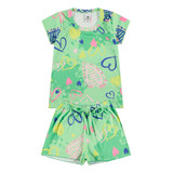 Conjunto Infantil Menina Estampado