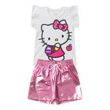 Conjunto Infantil Menina Hello