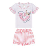 Conjunto Infantil Menina Listrada