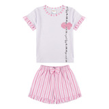 Conjunto Infantil Menina Listrada