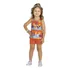 Conjunto Infantil Menina Regata Estampada E Short Lisa Lindo