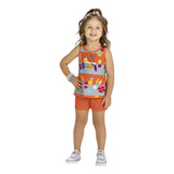 Conjunto Infantil Menina Regata