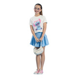 Conjunto Infantil Menina Saia
