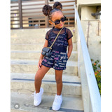 Conjunto Infantil Menina Short