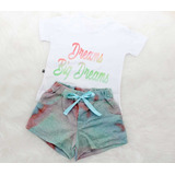 Conjunto Infantil Menina Tie