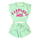 Conjunto Infantil Menina Verao