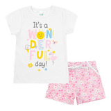 Conjunto Infantil Menina Verao