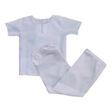 Conjunto Infantil Menino Branca
