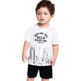 Conjunto Infantil Menino Branco