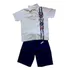 Conjunto Infantil Molekada Tam. 4 Anos Camiseta Bermuda 