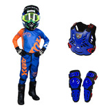 Conjunto Infantil Motocross trilha