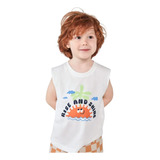 Conjunto Infantil Regata Estampada