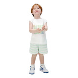 Conjunto Infantil Regata Estampada