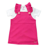 Conjunto Infantil Saia Salopete