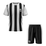 Conjunto Infantil Santos Fc Kit Mini Craque Licenciado