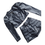 Conjunto Infantil Shorts Saia