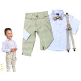 Conjunto Infantil Social Batizado