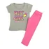 Conjunto Infantil Tam 4 6 8 Calça E Blusa Para Meninas