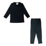 Conjunto Infantil Térmico Bebê Peluciado Segunda Pele Blusa