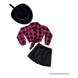 Conjunto Infantil Xadrez Camisa