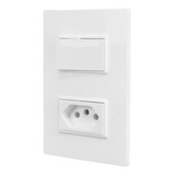 Conjunto Interruptor Tomada 20a