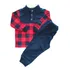 Conjunto Inverno Carters Menino 2 Peças Xadrez Fleece