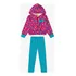 Conjunto Jaqueta Com Capuz E Calça Rovi Kids Rosa